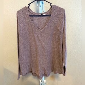 Sonoma Tan Long Sleeve Sweater